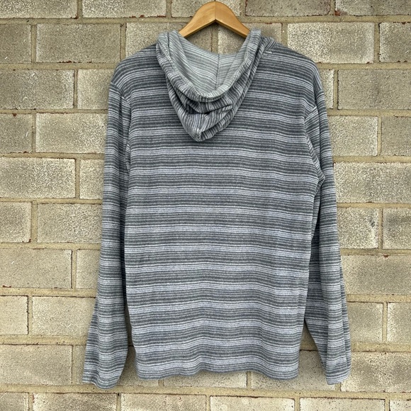 Billabong Gray Striped Hoodie - Picture 5 of 6